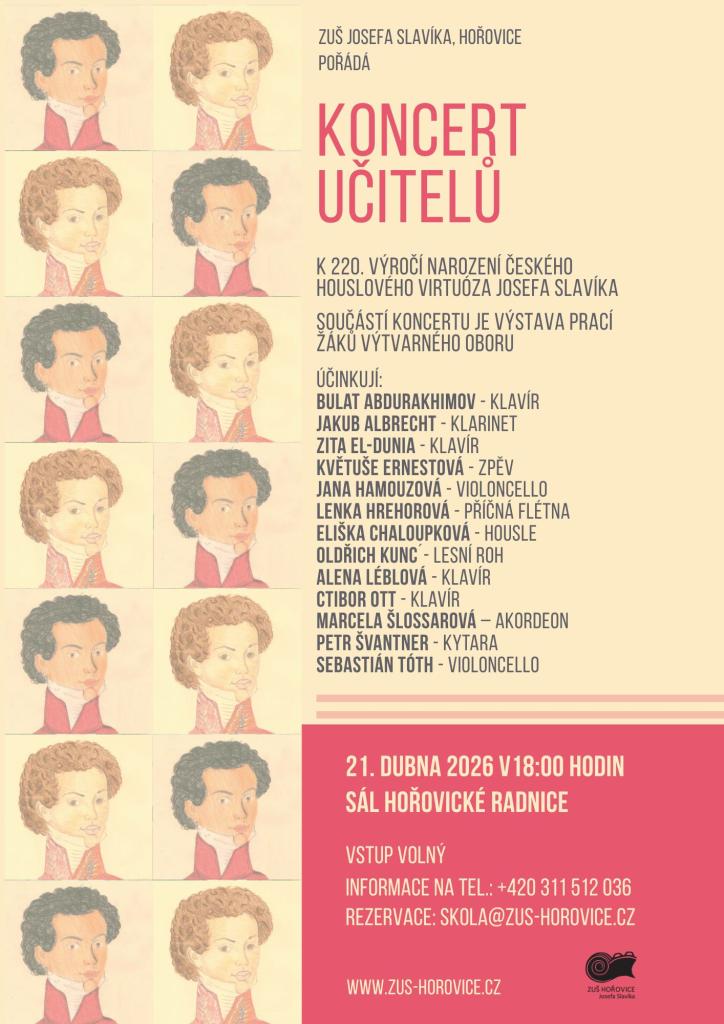 Koncert učitelů 2026