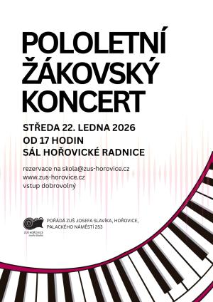 koncert v sále radnice