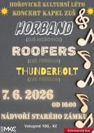 HORBand, ROOFERS, THFestival kapel ze ZUŠ 1